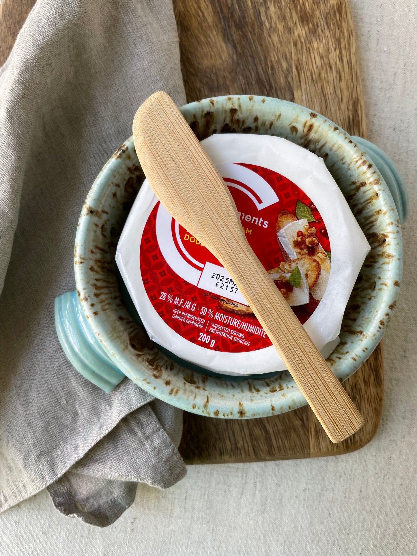 Blue and Birch Brie Baker