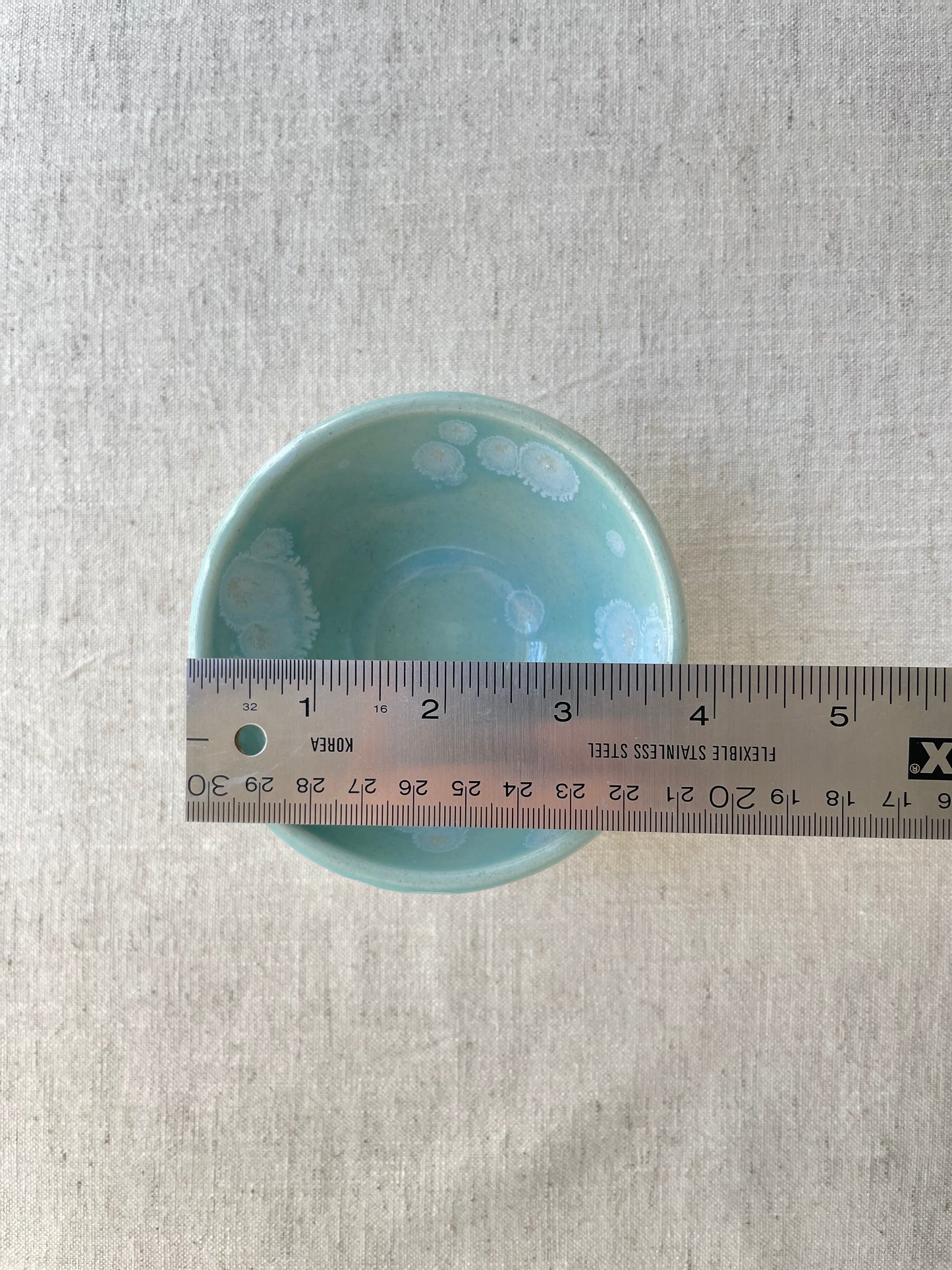 Chip & Dip Set, 2-Piece, Turquoise with Crystals