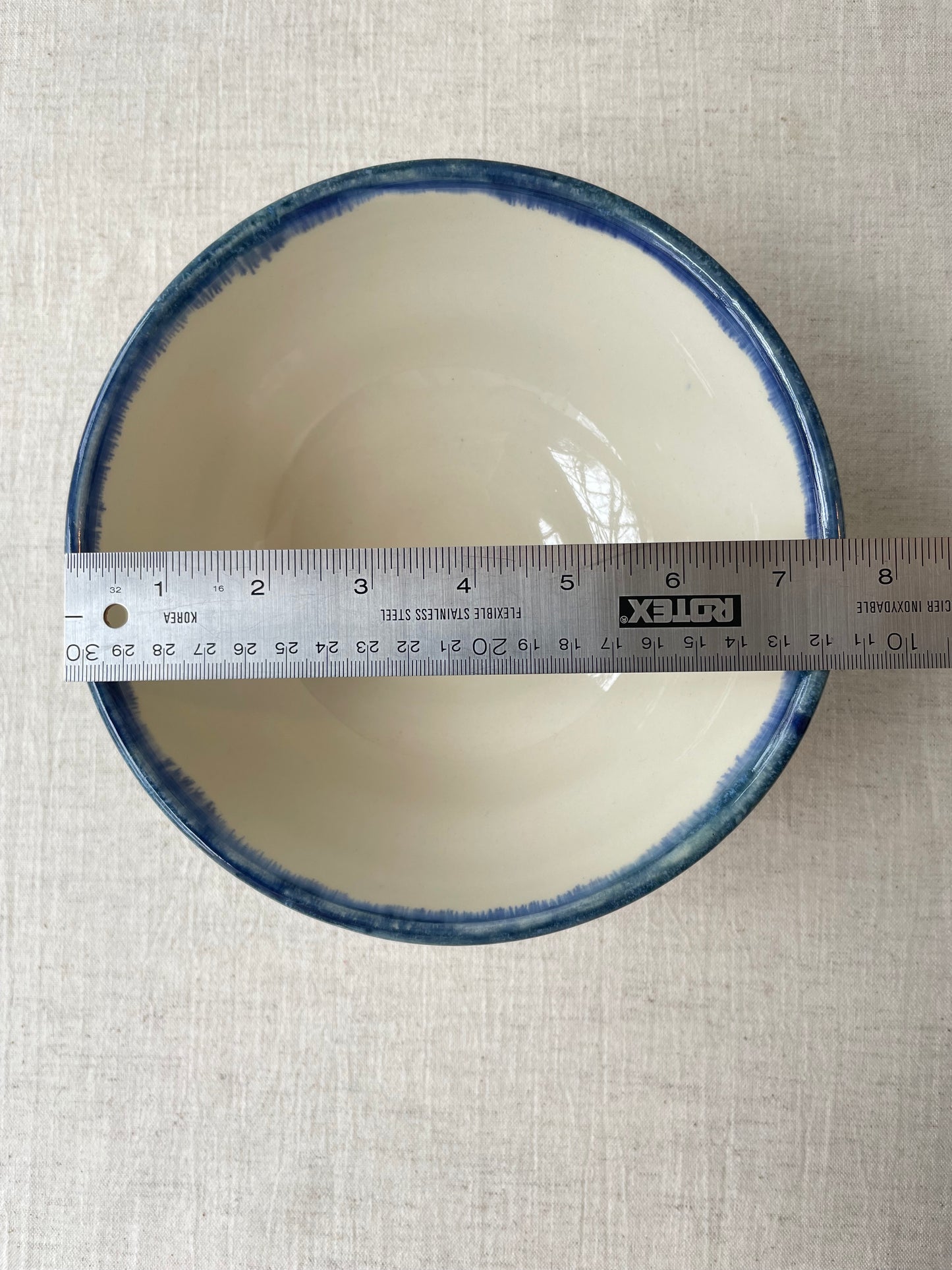 Sapphire and Blue Topaz Bowl