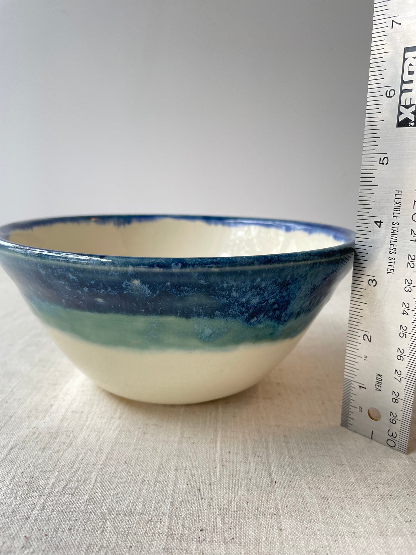 Sapphire and Blue Topaz Bowl