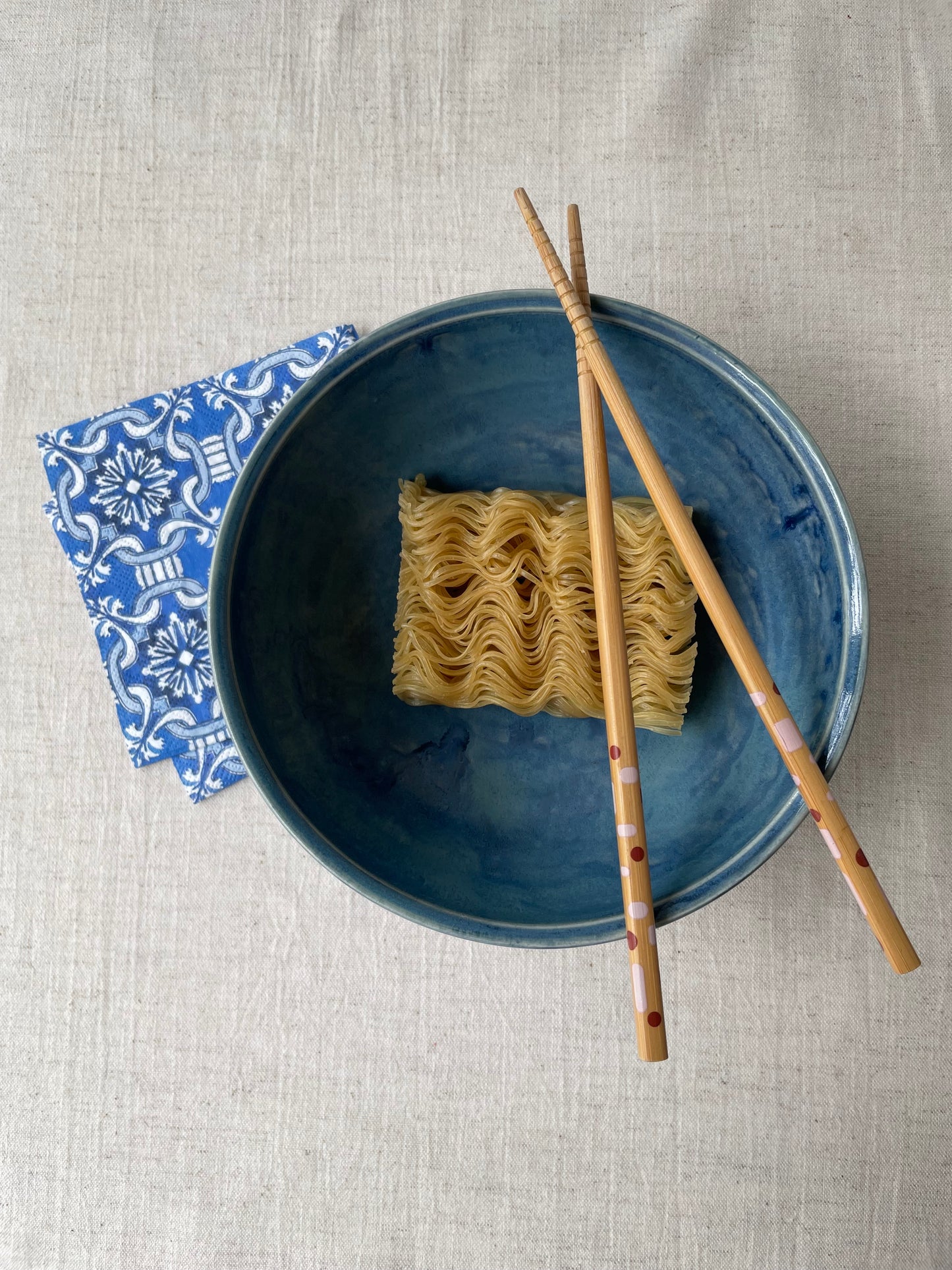 Reactive Blue Bowl