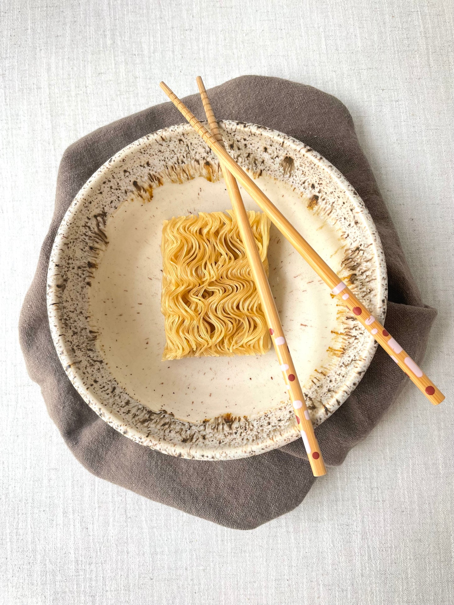 Birch Speckled Bowl