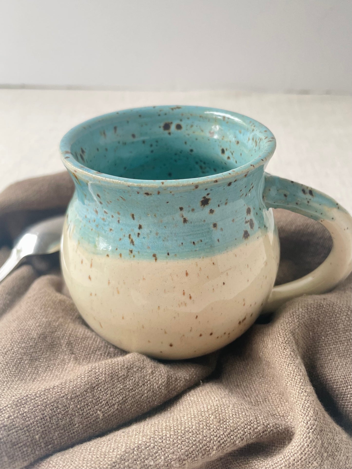Cerulean Speckled Mug