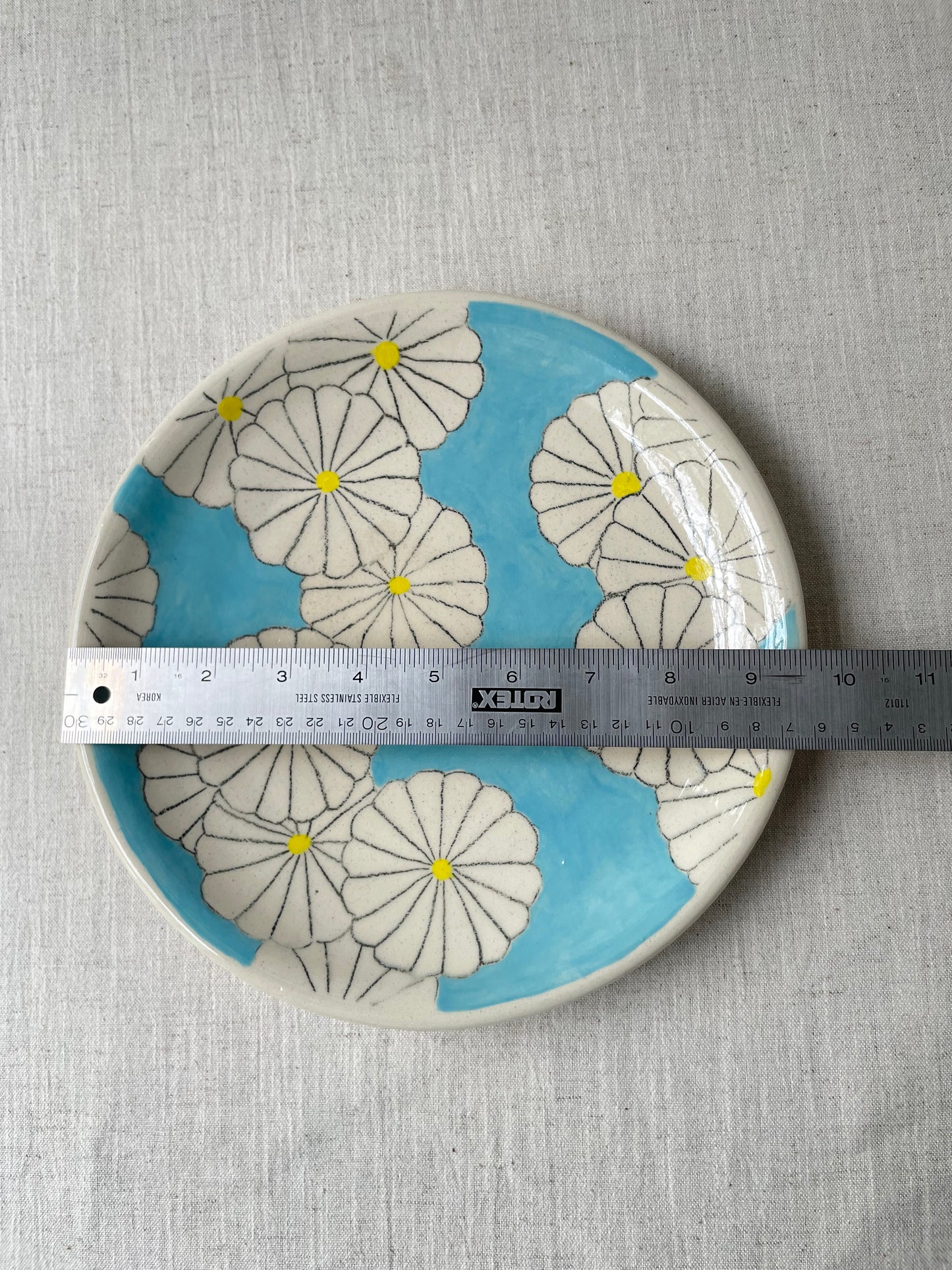 Japanese Print Serving Plate