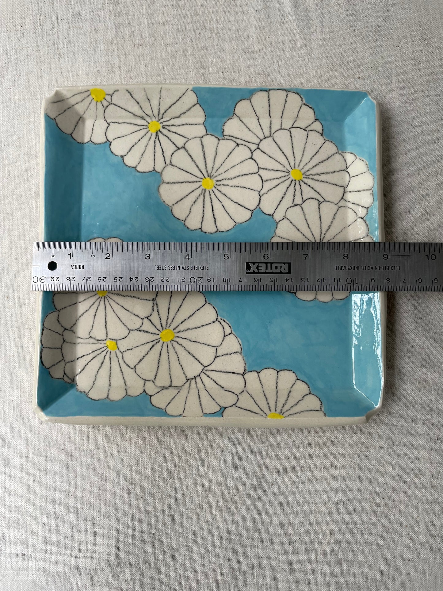 Japanese Print Serving Platter 2