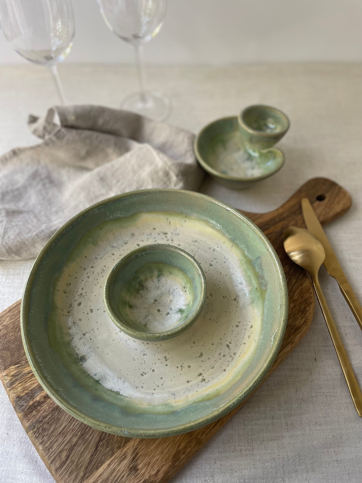 Green Ivy Chip & Dip