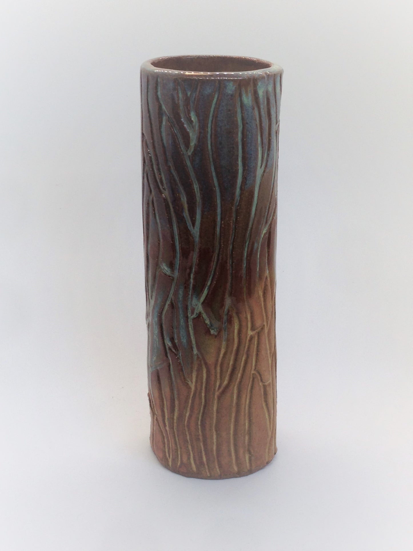 Bark Textured Vase