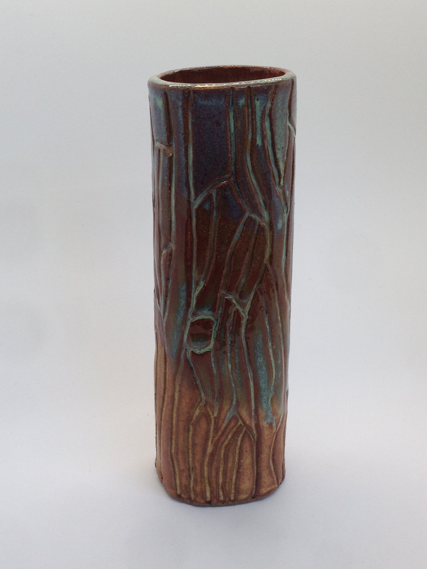 Bark Textured Vase
