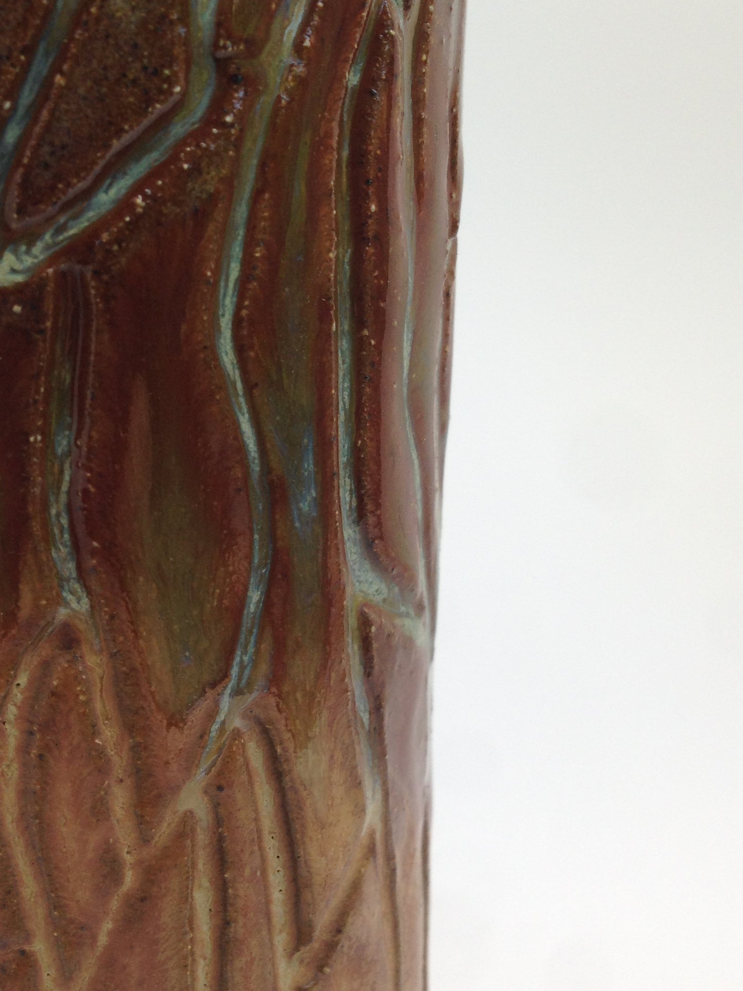 Bark Textured Vase
