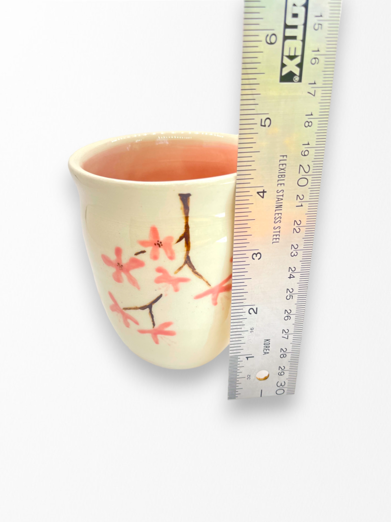 Sakura Mug with Curved Rim