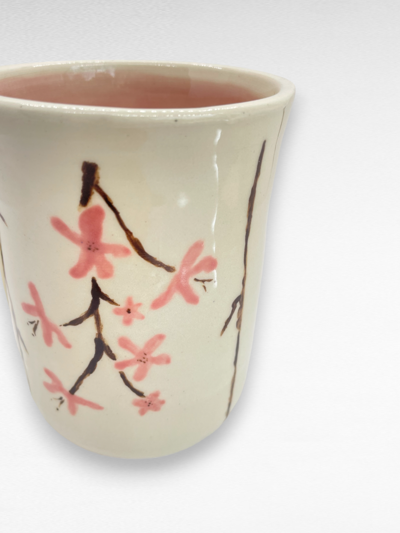 Sakura Mug with Straight Sides