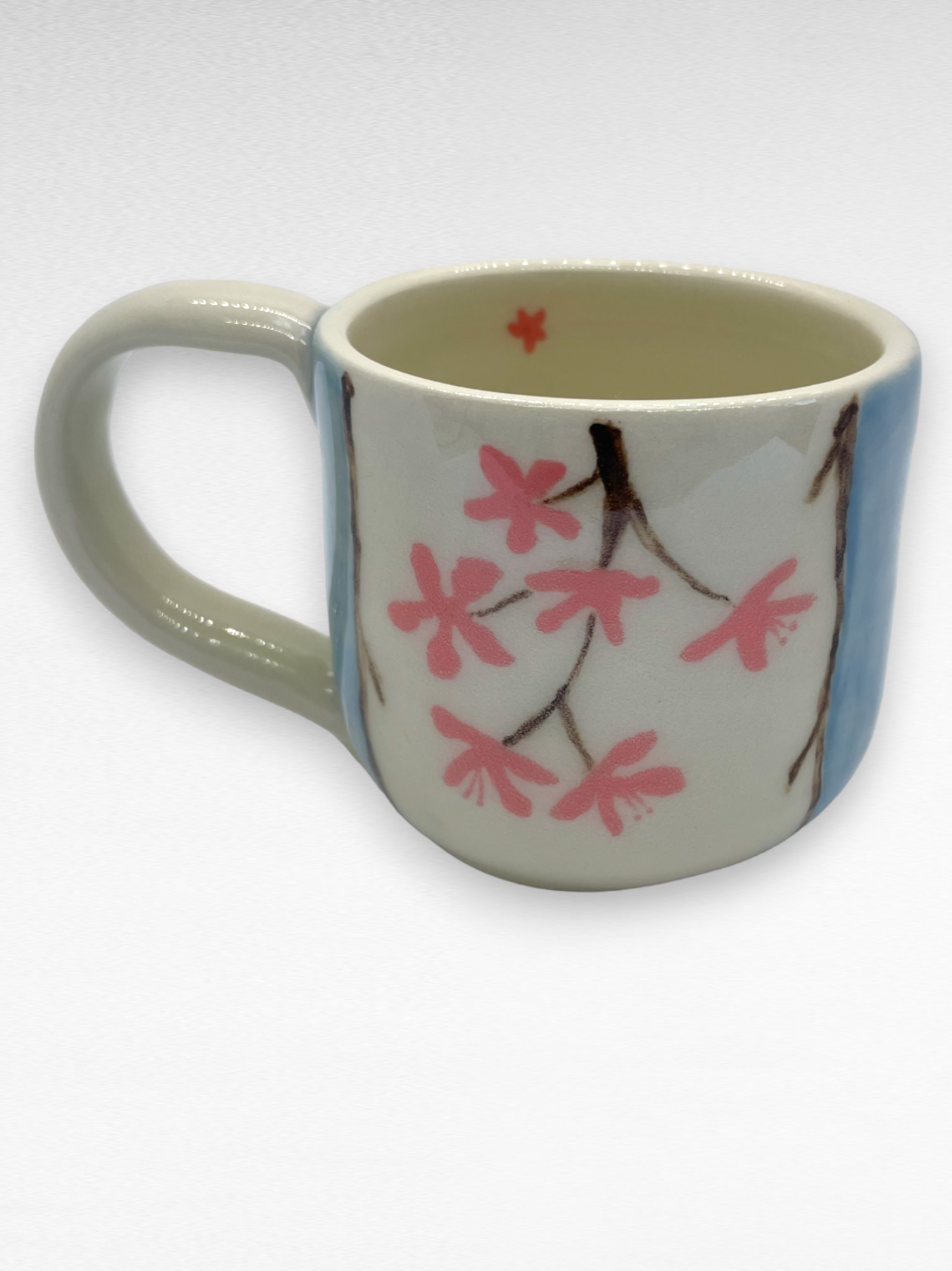 Sakura Blue Coffee Mug