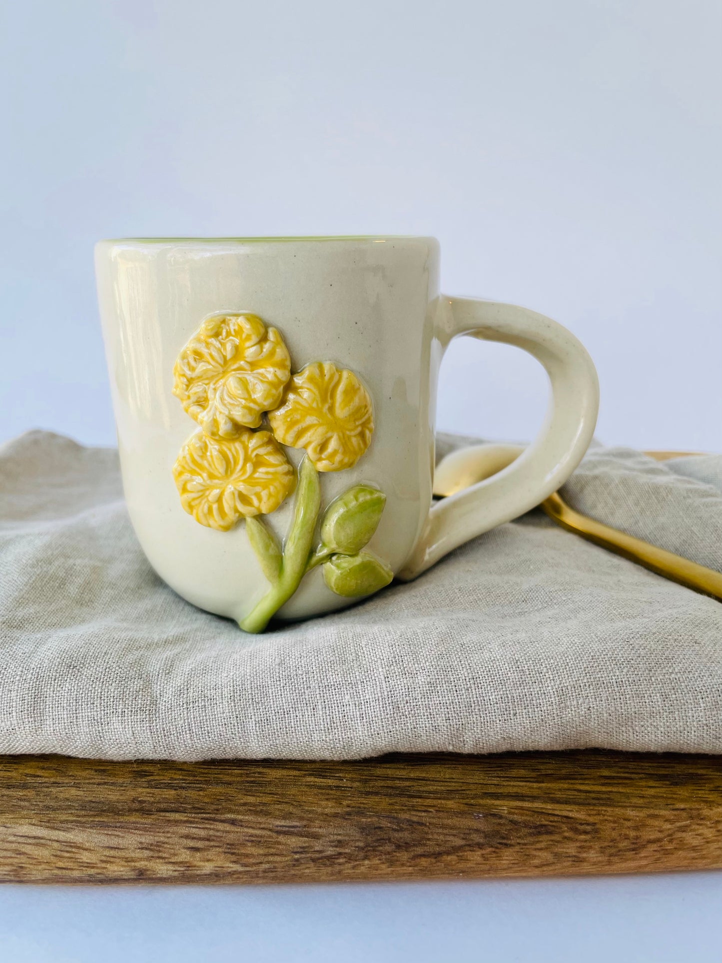 Yellow Flowers Mug