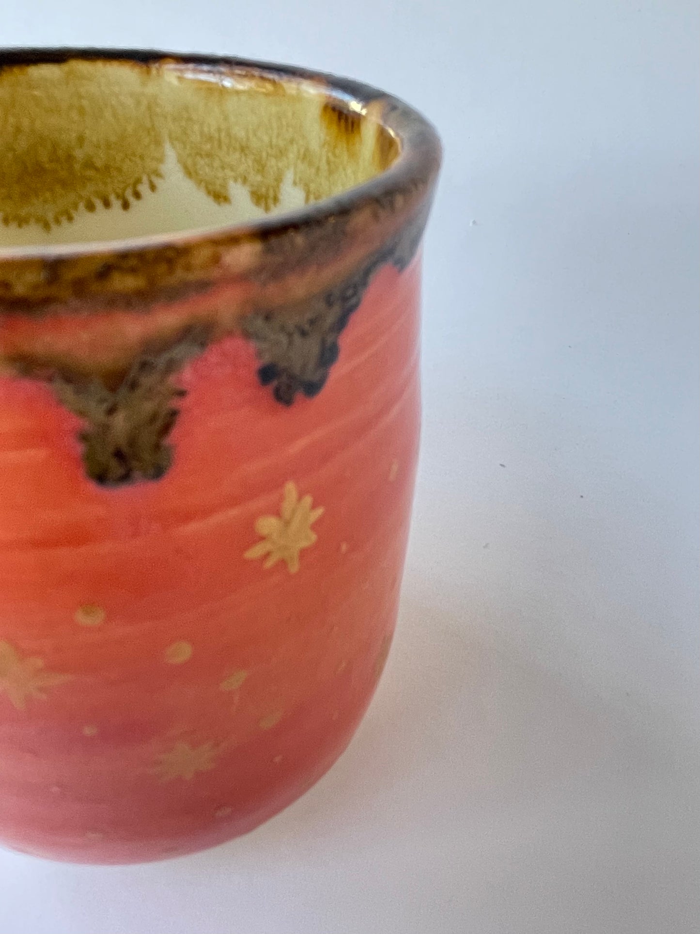 Coral Mug with Stars