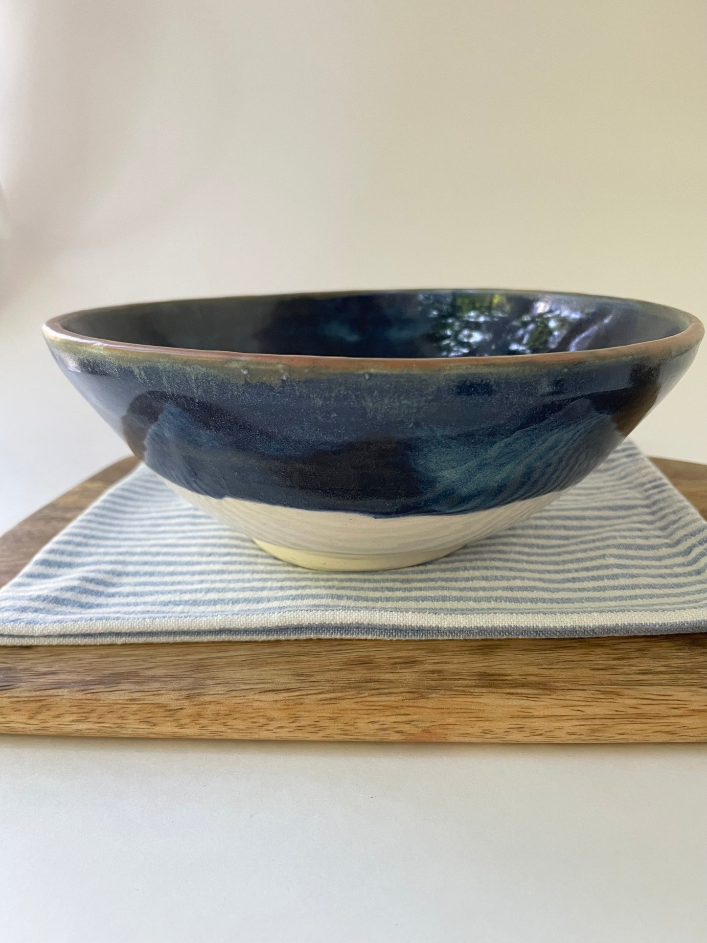 Midnight Blue Medium Serving Bowl