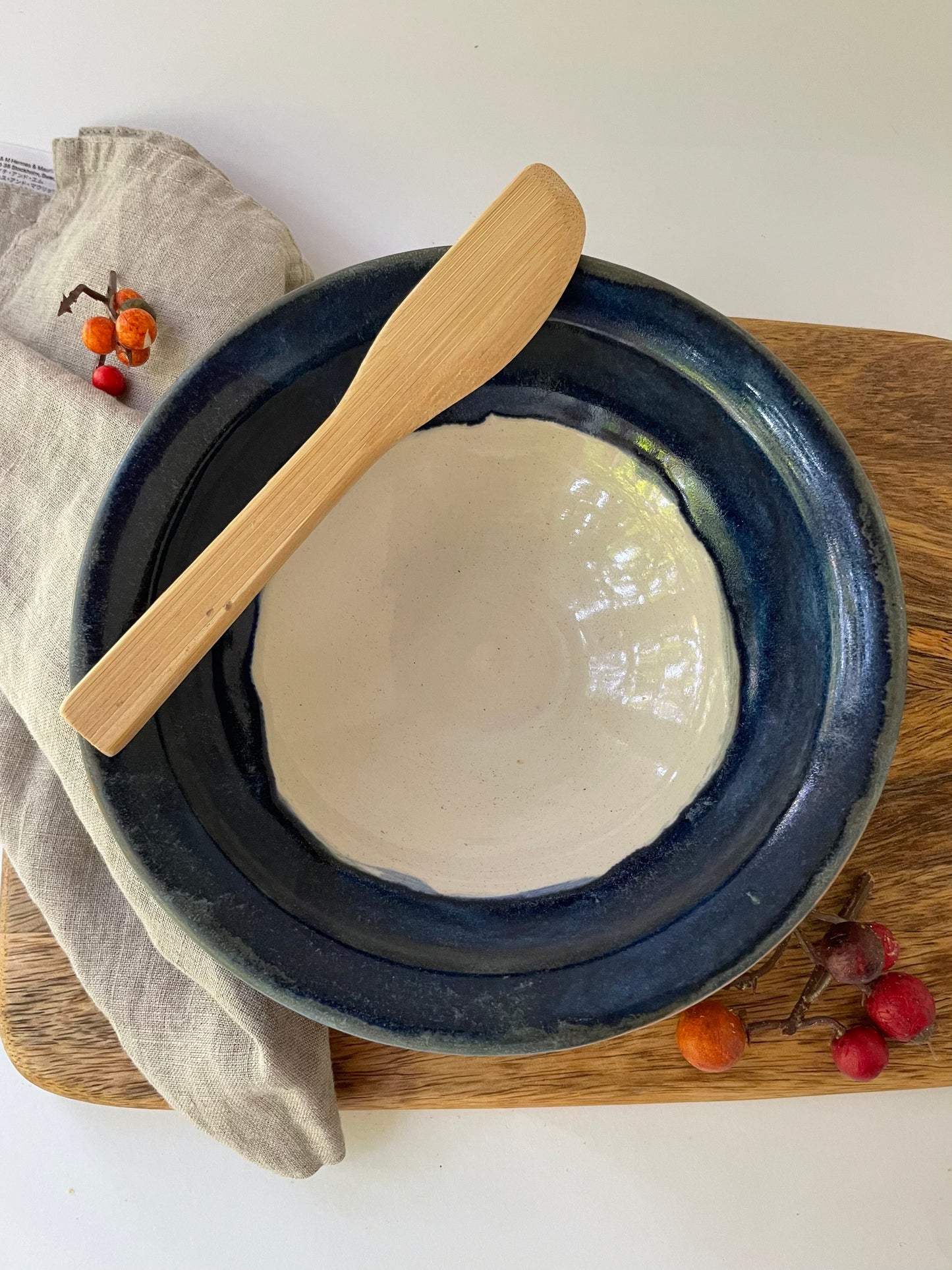 Midnight Blue Small Serving Bowl