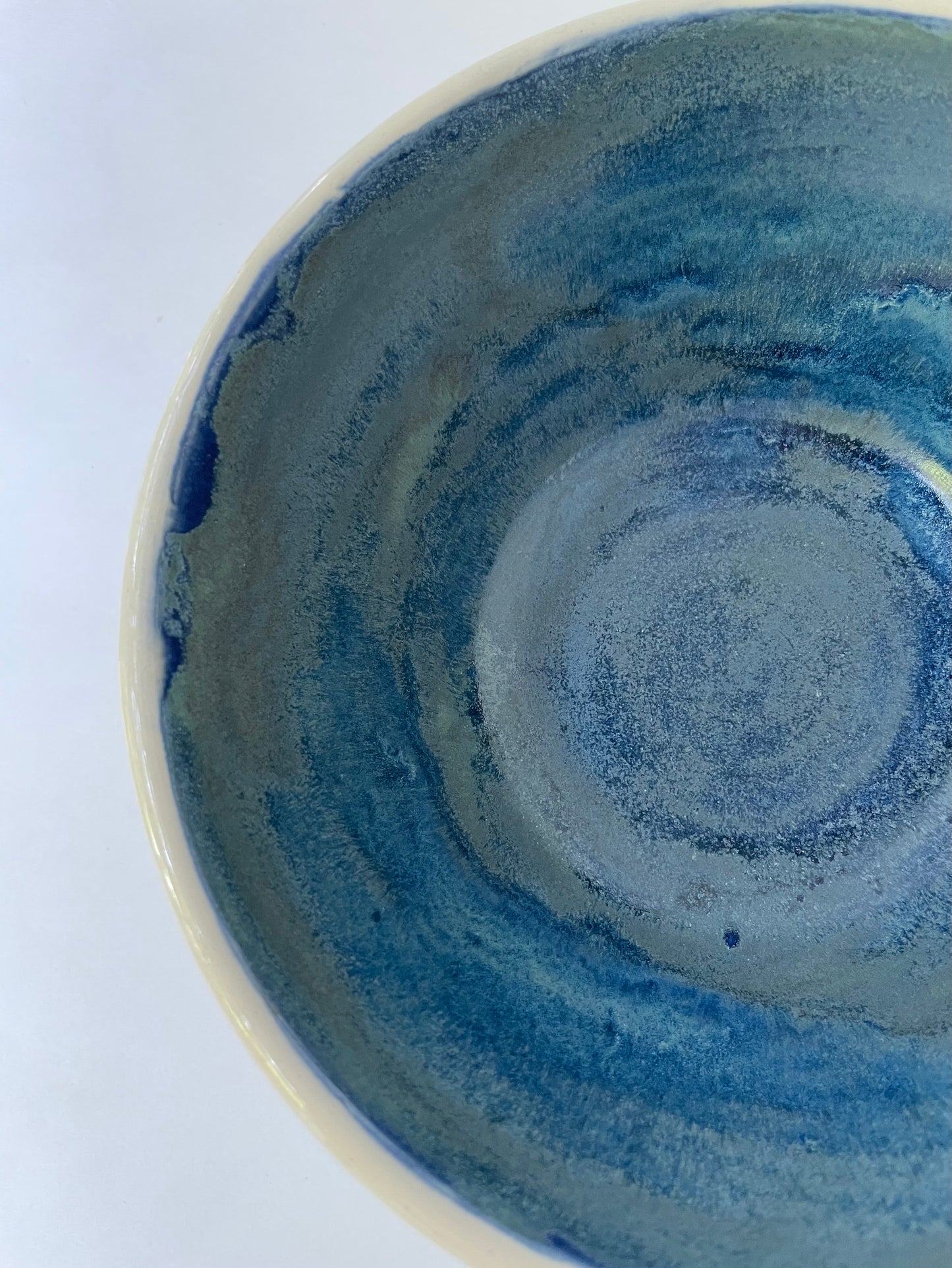 Blue Azurite Ramen Bowl