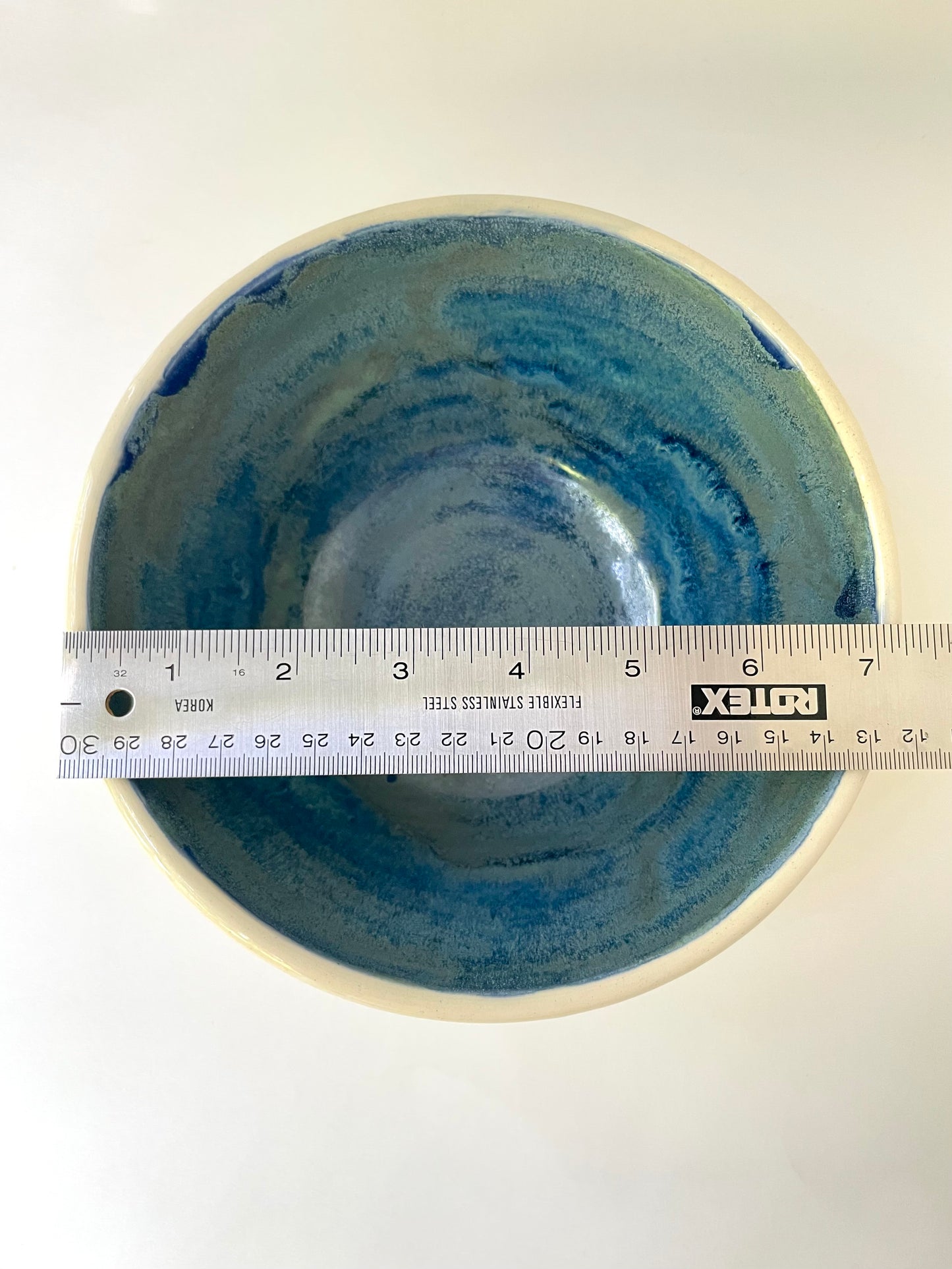 Blue Azurite Ramen Bowl