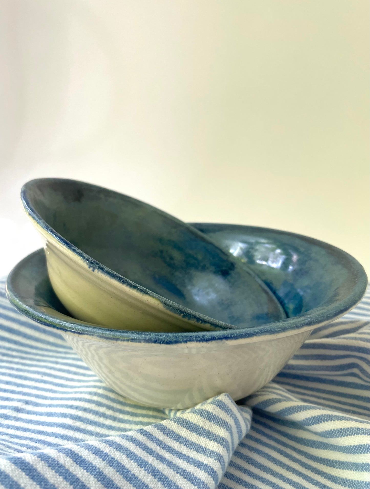 Blue Azurite Nesting Bowls