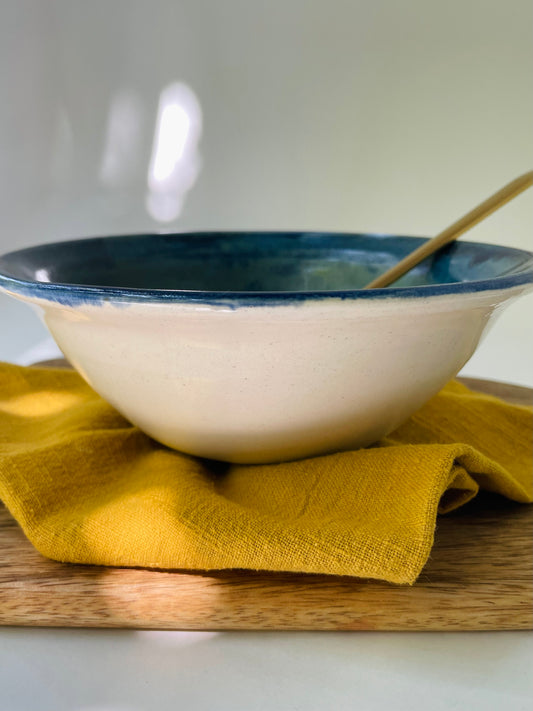 Blue Azurite Small Serving Bowl