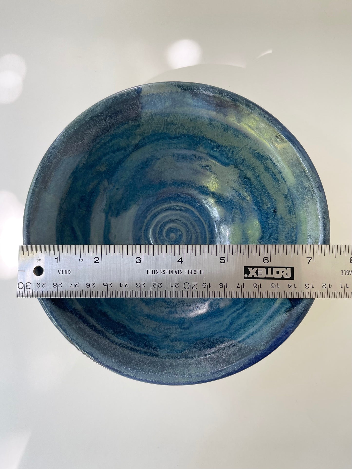 Blue Azurite Small Serving Bowl