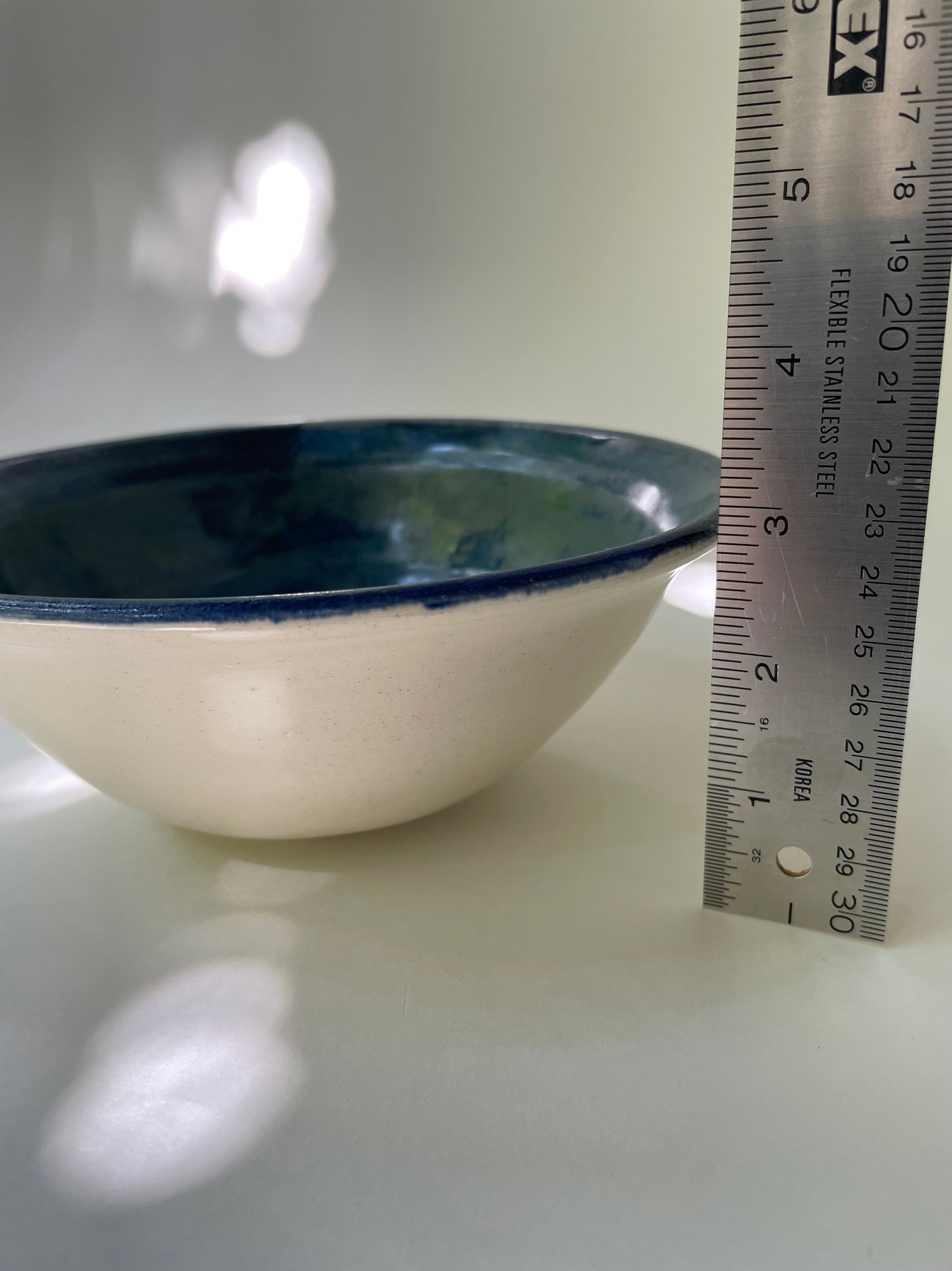 Blue Azurite Small Serving Bowl