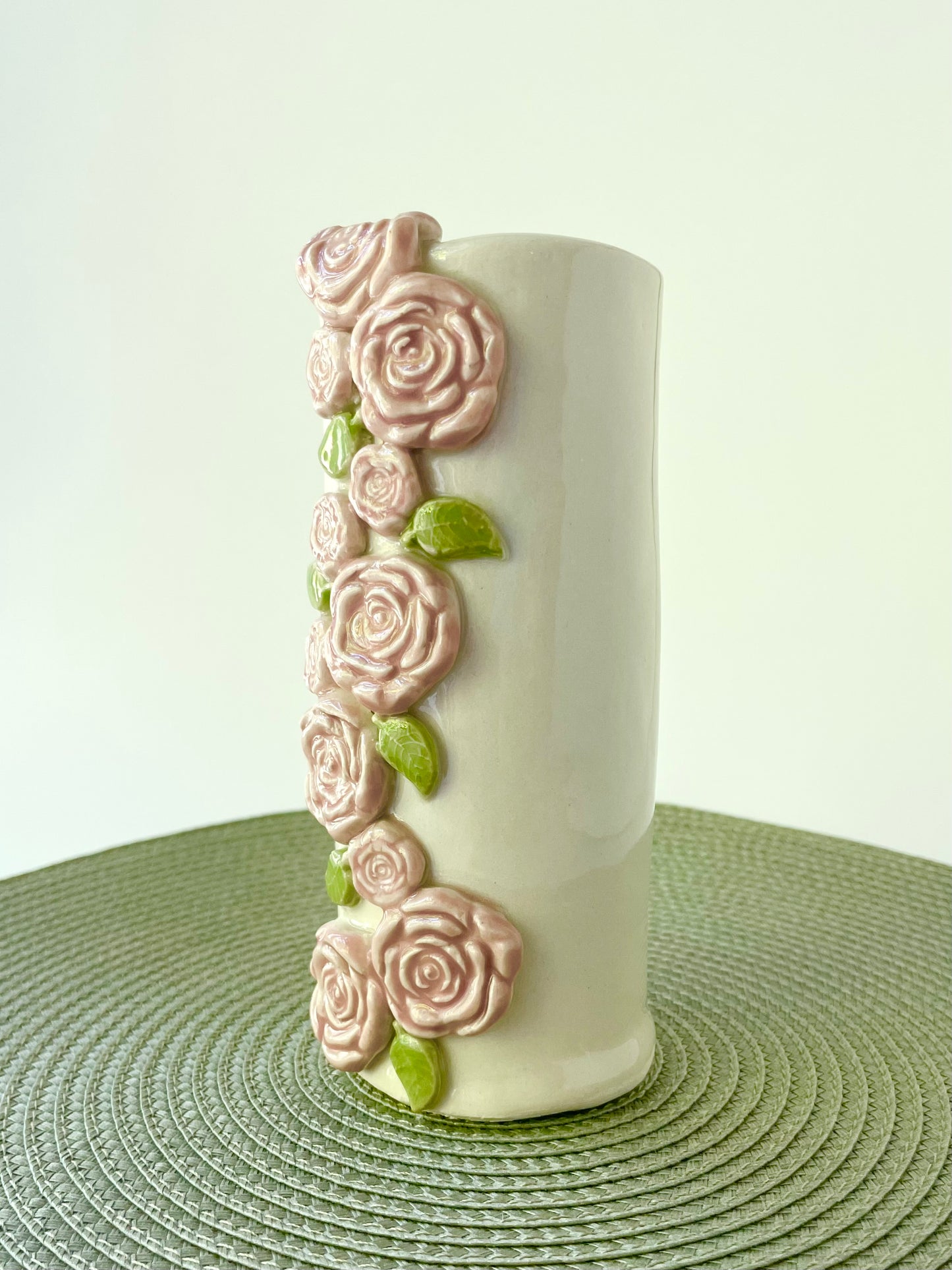 Rose Cascade Vase