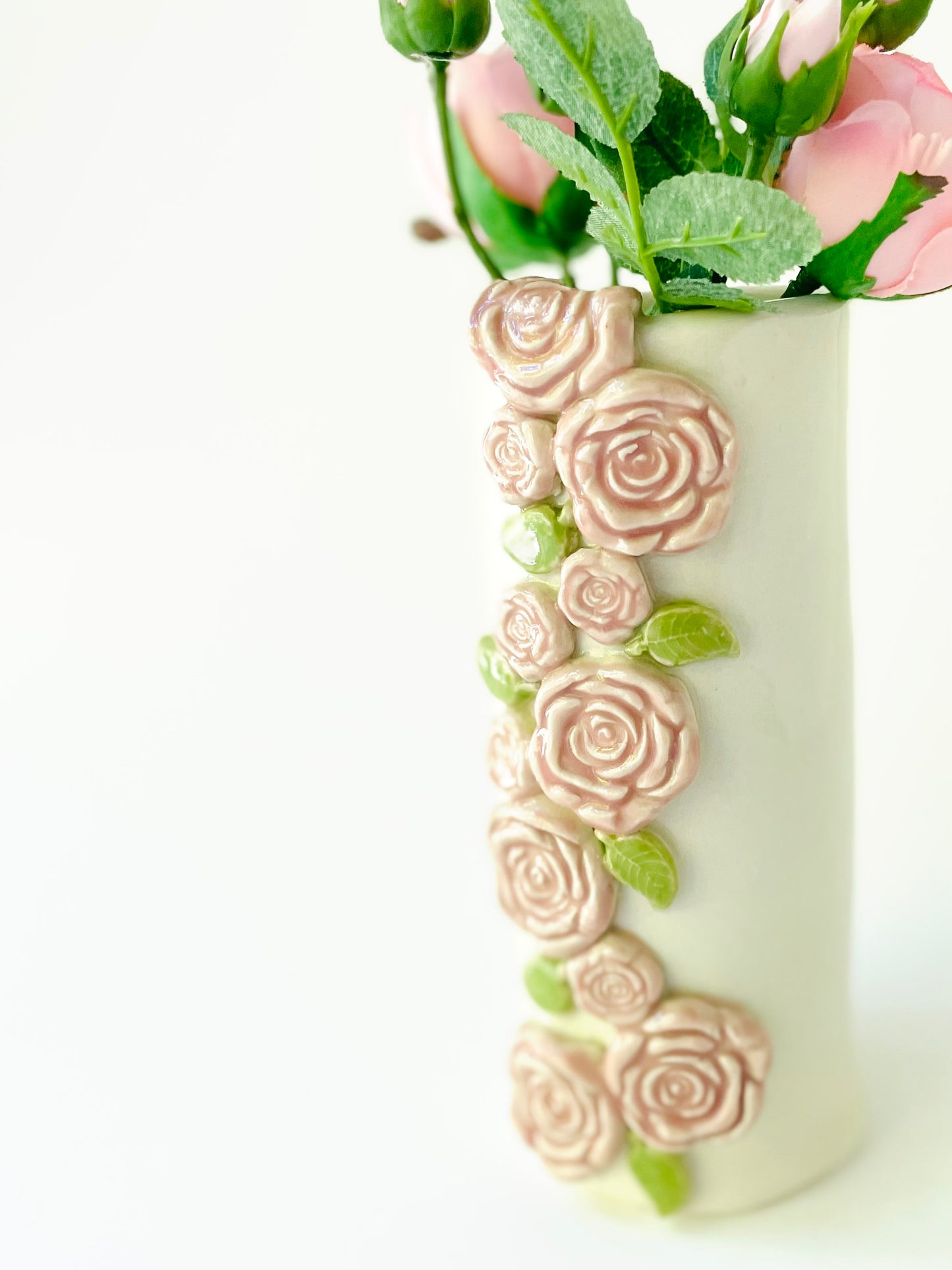 Rose Cascade Vase