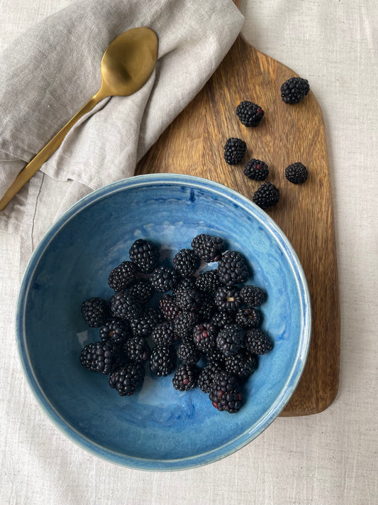 Reactive Blue Bowl