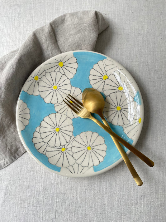 Japanese Print Serving Plate