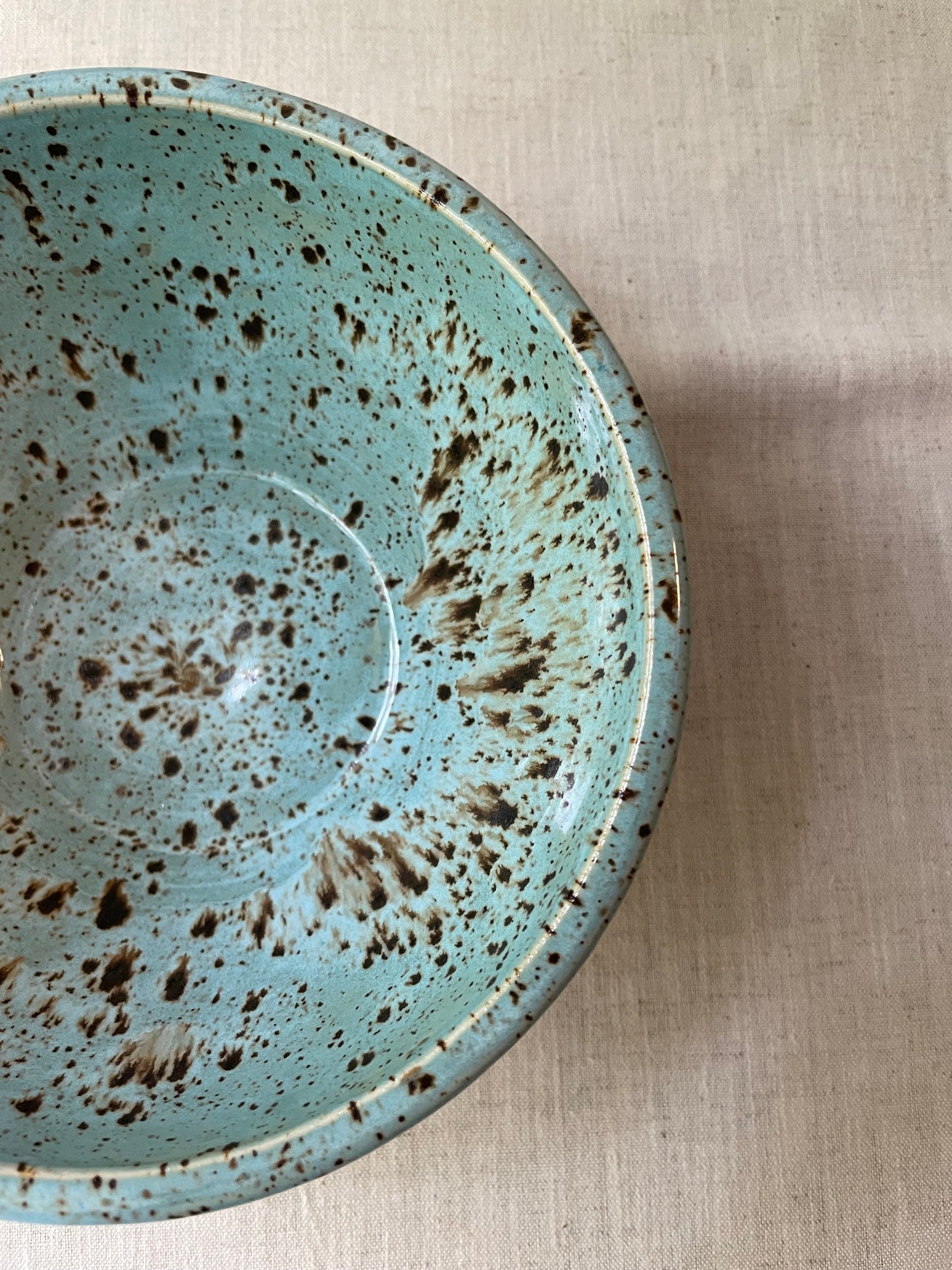 Cerulean Speckled Bread Baker