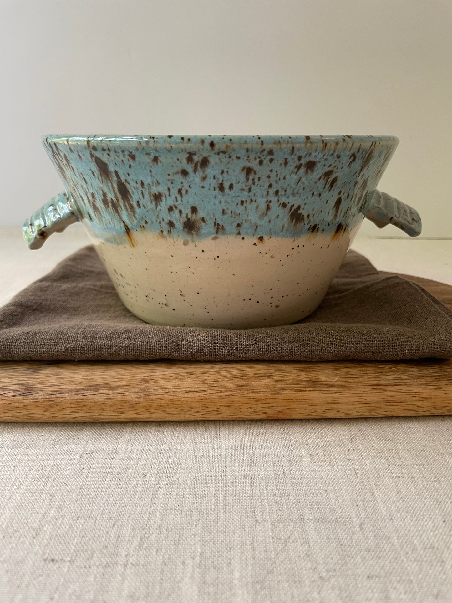 Cerulean Speckled Bread Baker