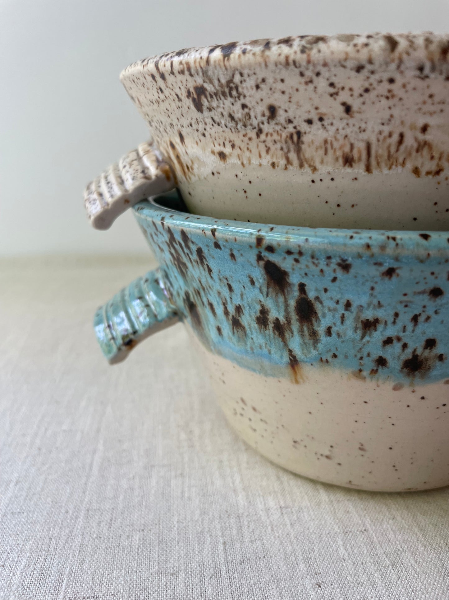 Cerulean Speckled Bread Baker