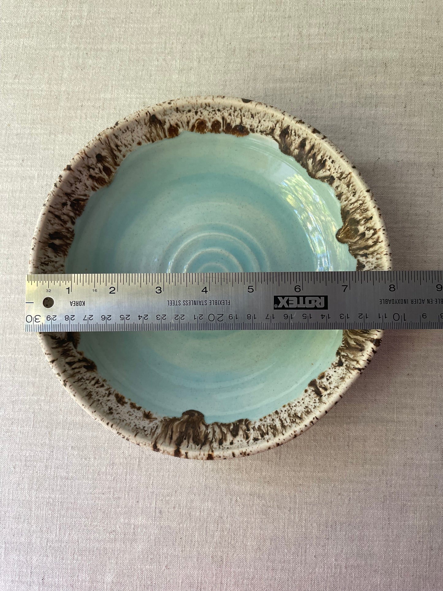 Blue and Birch Pasta Bowls, Set of 2