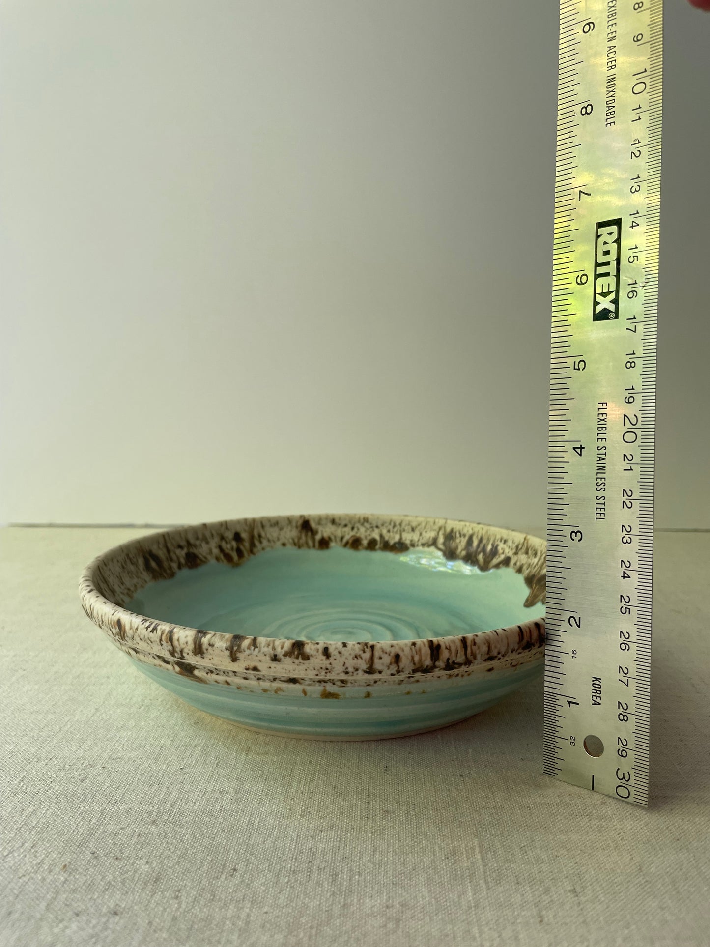 Blue and Birch Pasta Bowls, Set of 2