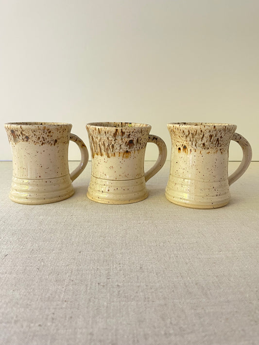 Birch Speckled Mug, Flared Rim