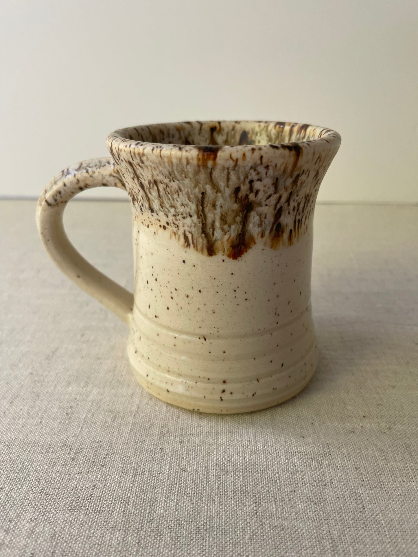 Birch Speckled Mug, Flared Rim