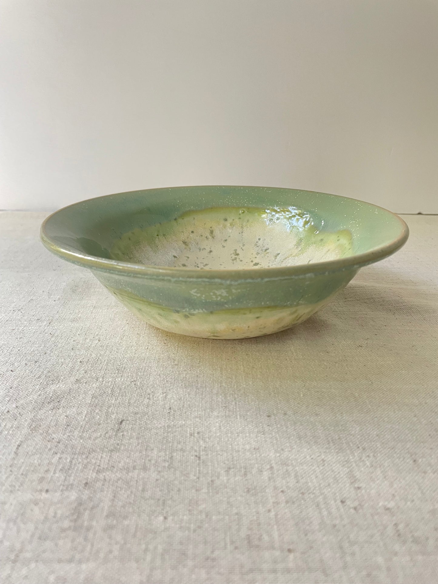 Green Ivy Bowl, 7.5 inch