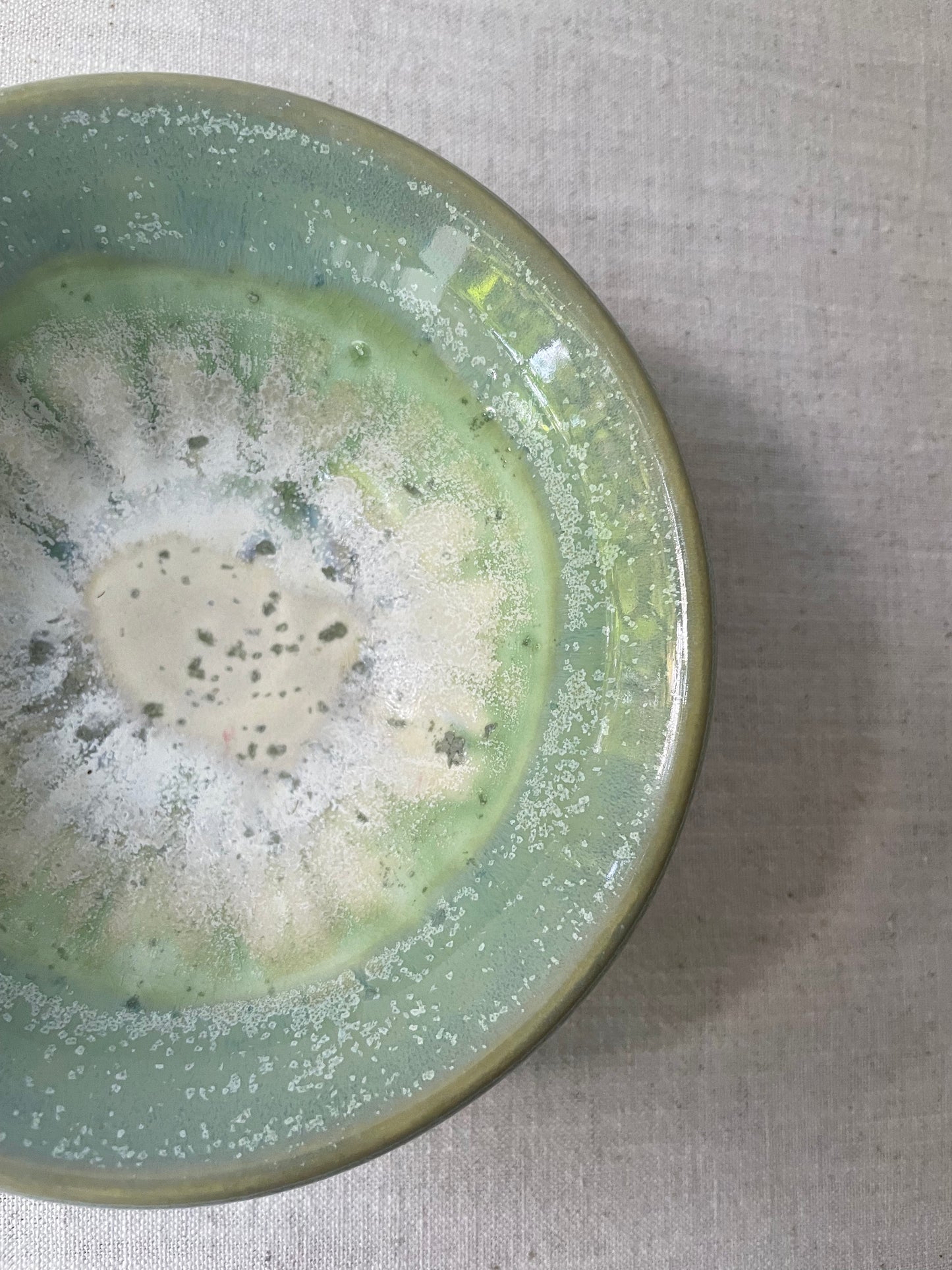 Green Ivy Bowl, 5 inch