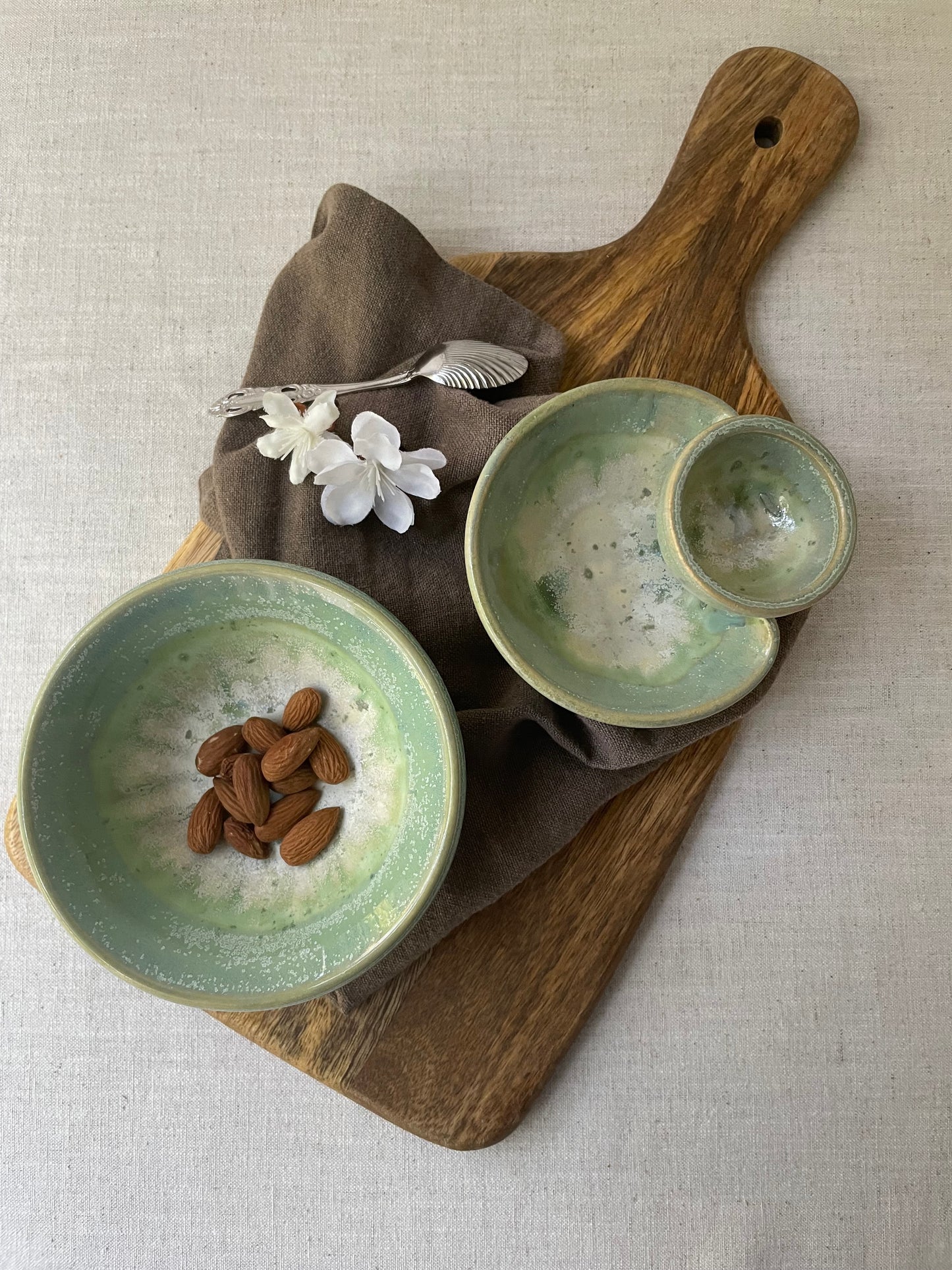 Green Ivy Bowl, 5 inch