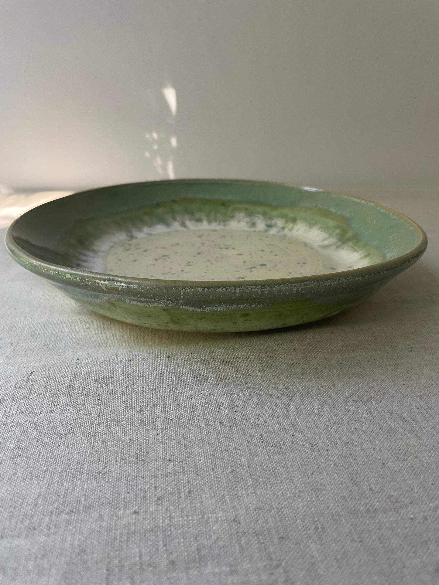 Green Ivy Serving Plate