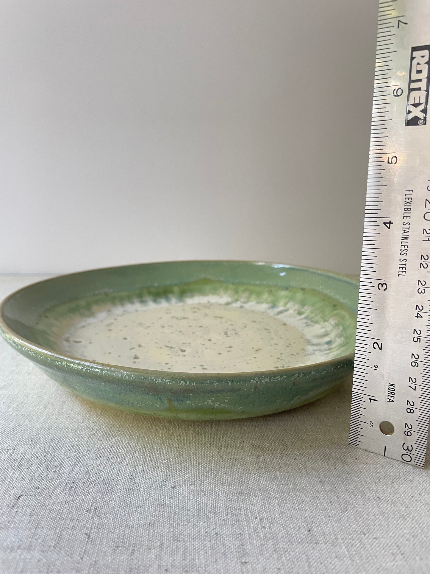 Green Ivy Serving Plate