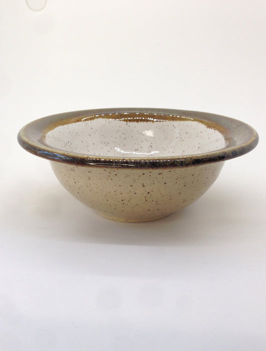 Speckled White Bowl